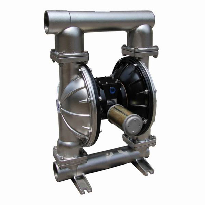 不锈钢底座丁晴胶膜片隔膜气动泵